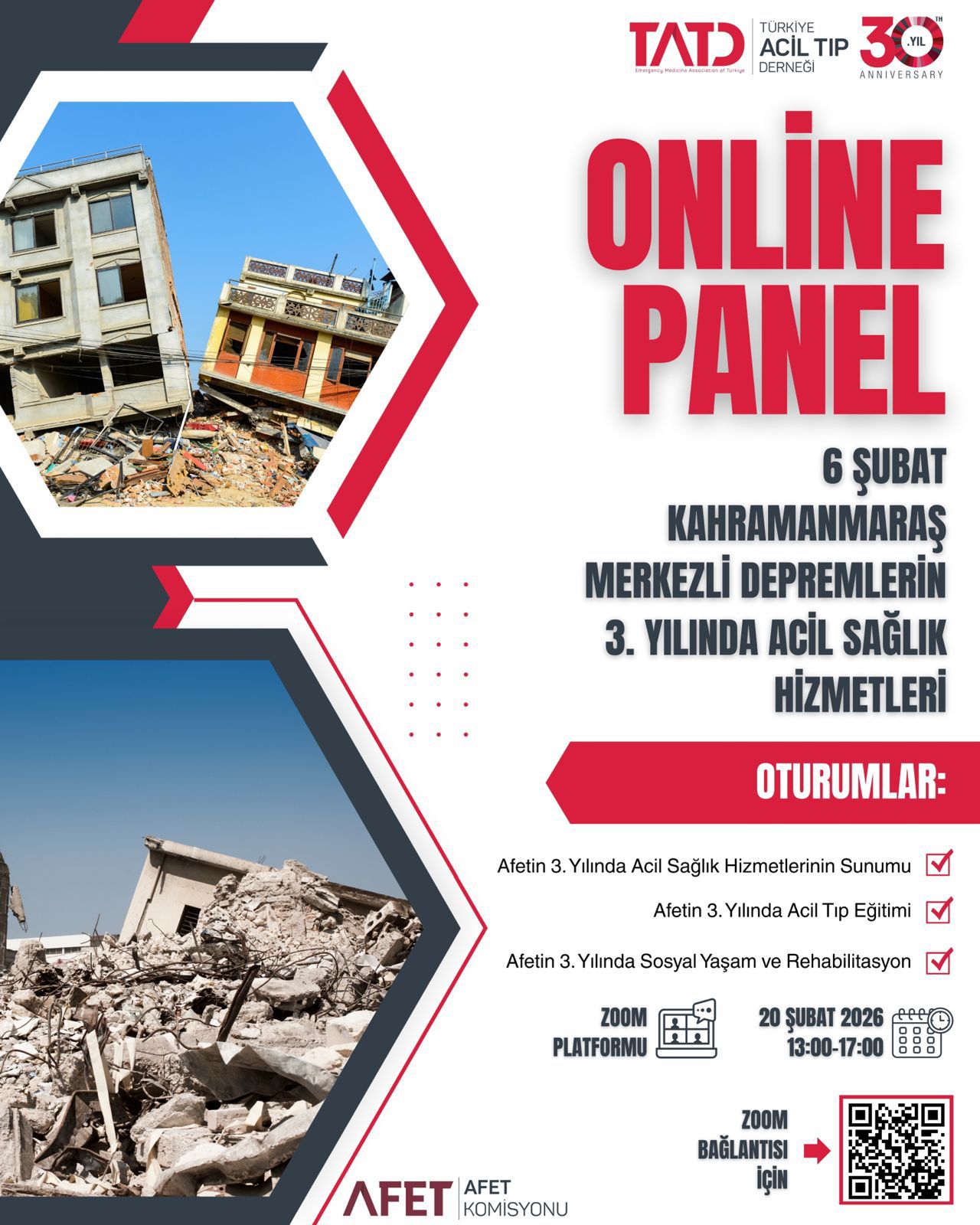 6 Şubat’ın 3. Yılında Kahramanmaraş İçin Acil Sağlık Raporu Hazırlanıyor (1)