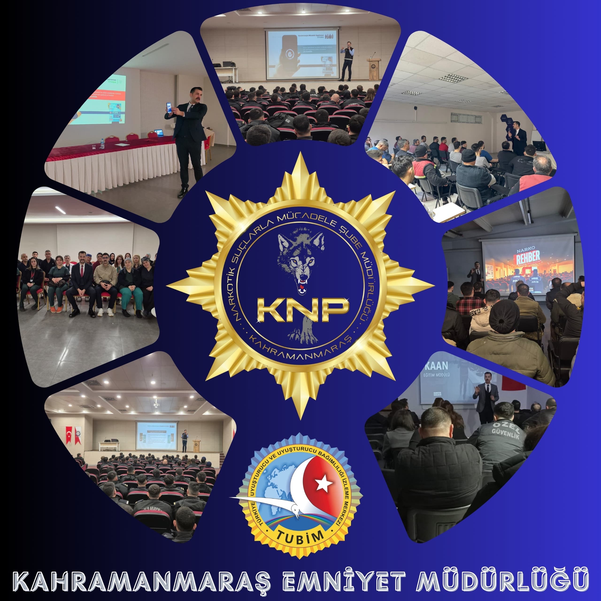 Kahramanmaraş’ta 412 kişiye narkotik eğitimi