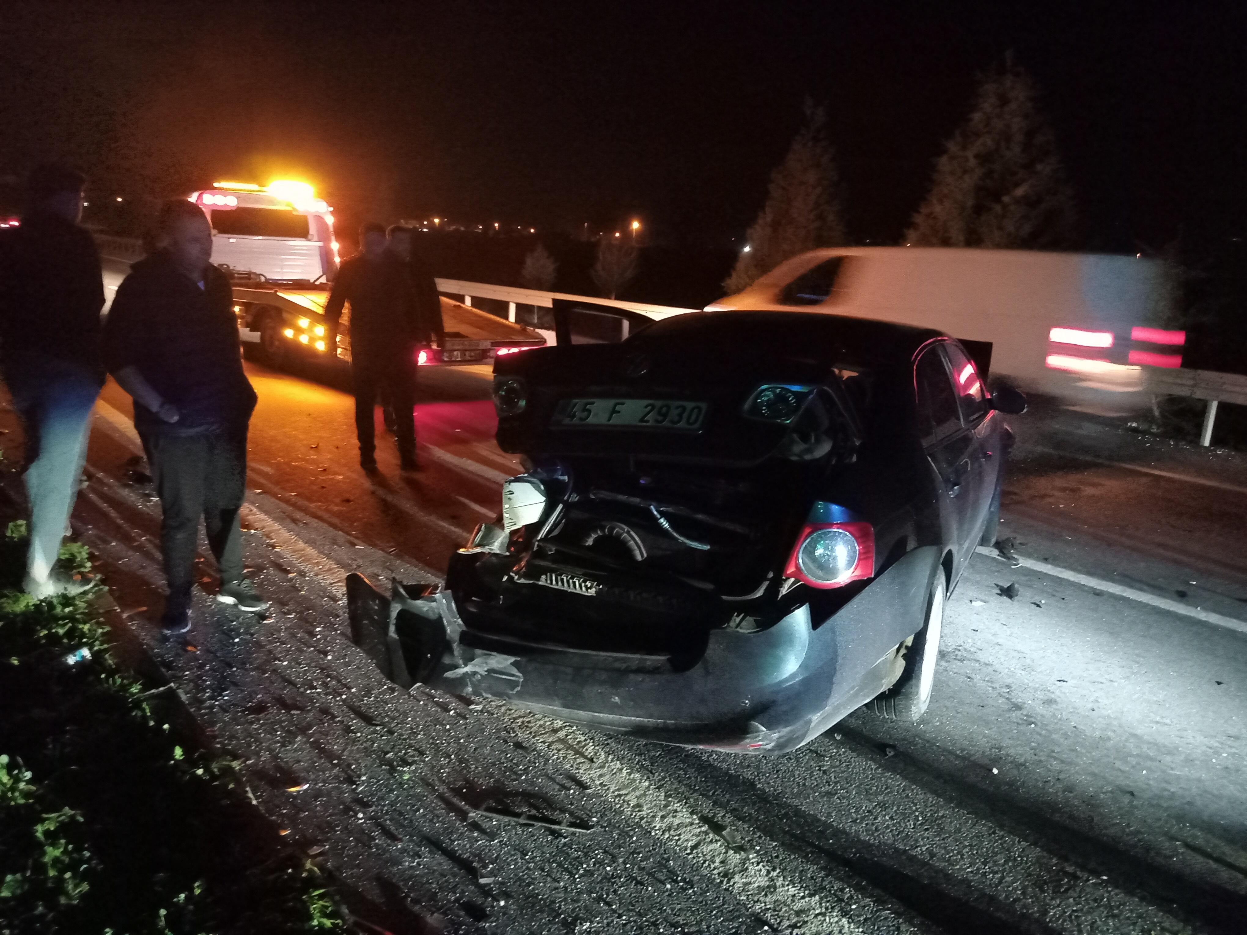 Hurdaya Dönen Araçtan Burnu Bile Kanamadan Çıktı2