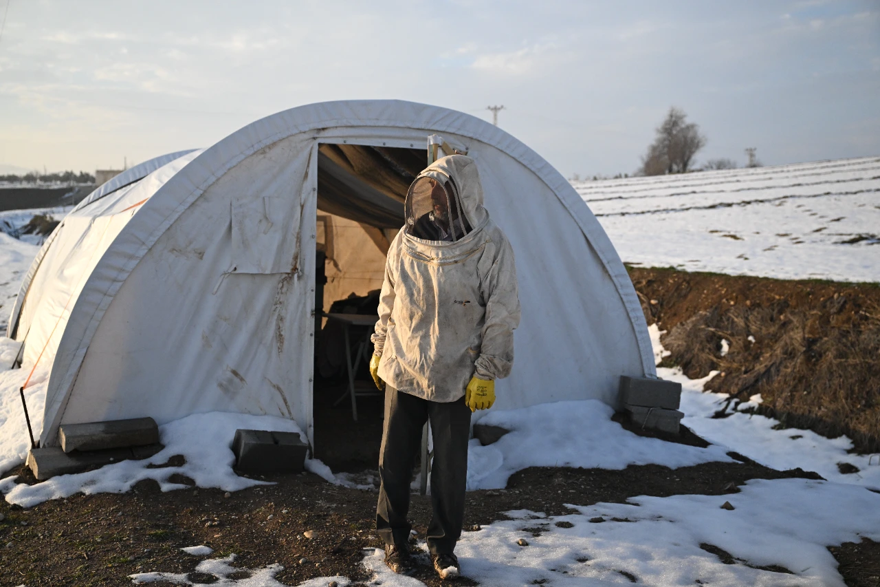 Kahramanmaraş Depreminde Arılarını Kaybeden Arıcı, Devlet Desteğiyle Üretime Devam Etti (3)