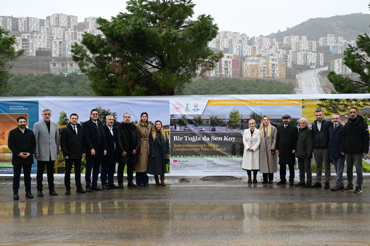 Kahramanmaraş’ta 80 Kız Çocuğu Için Çocuk Evleri Sitesi Yükseliyor