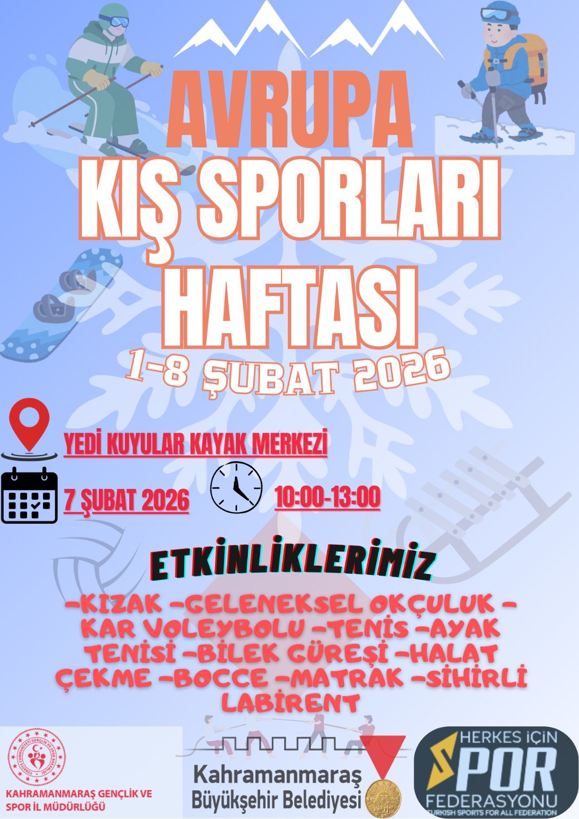 Kahramanmaraş’ta Kızaklar Bu Kez Hatıralar İçin Kayacak (1)