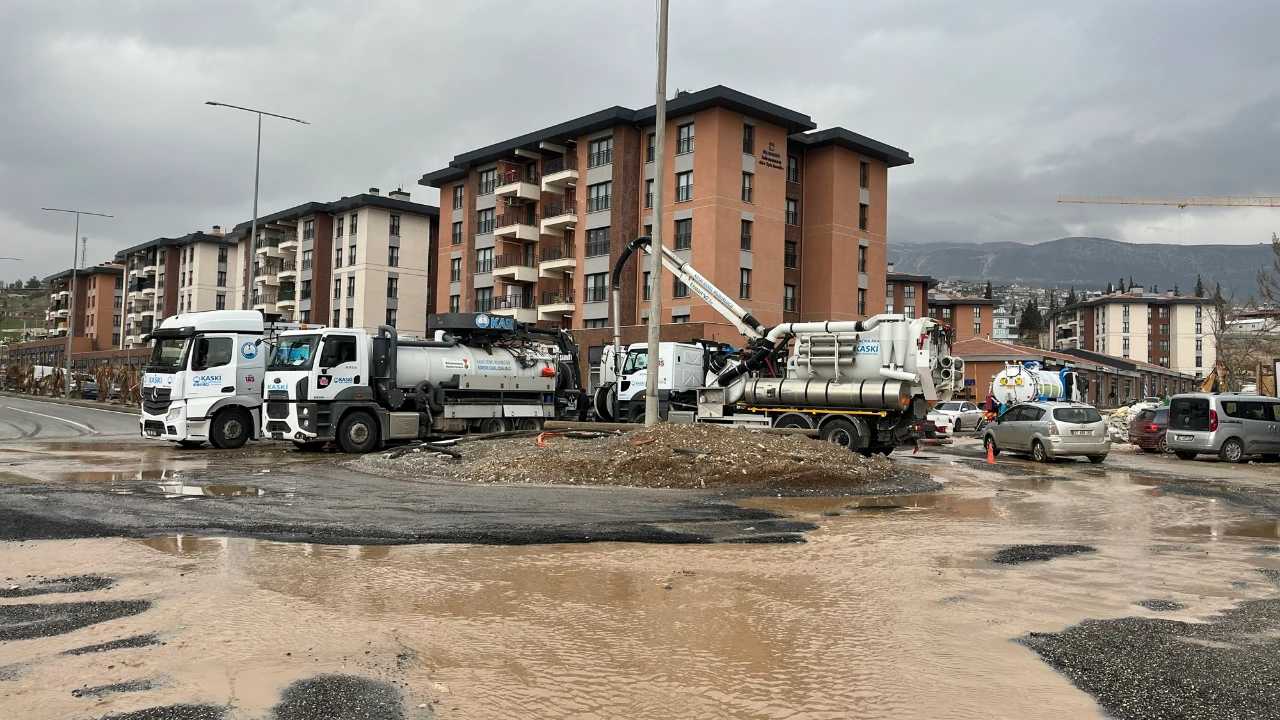 Kahramanmaraş’ta Kuvvetli Yağış Öncesi Altyapıda Yoğun Mesai (2)