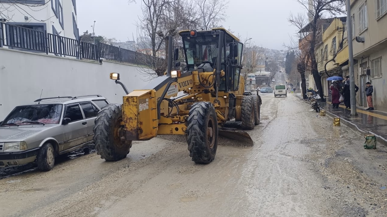 Kahramanmaraş’ta Sağanak Yağışın Yarattığı Tahribat Hızla Gideriliyor (1)