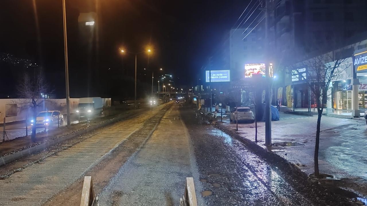 Kahramanmaraş’ta Yol Çökme Riskine Karşı Çalışma2