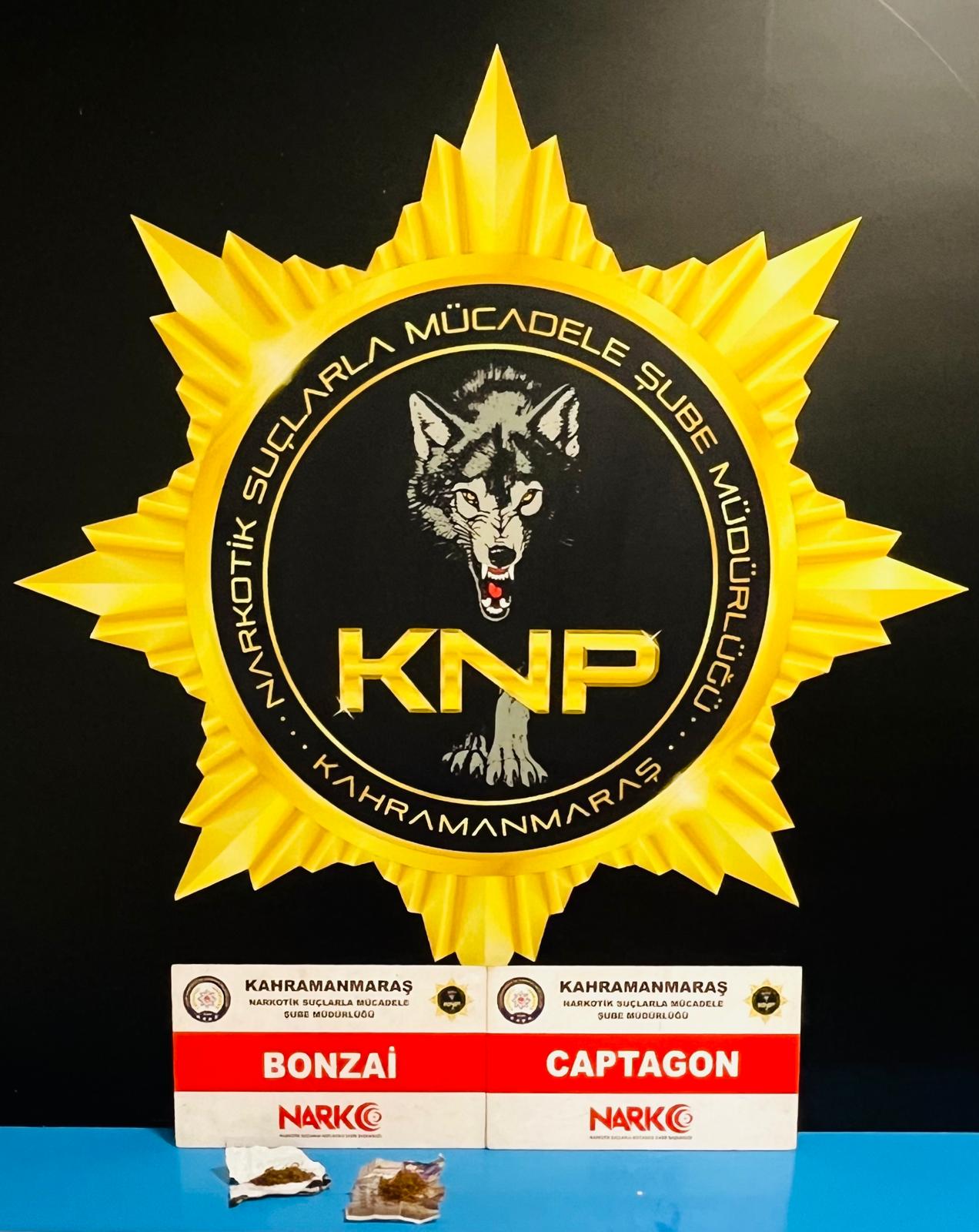 Kahramanmaraş’ta Yüklü Miktarda Yasaklı Madde Ele Geçirildi