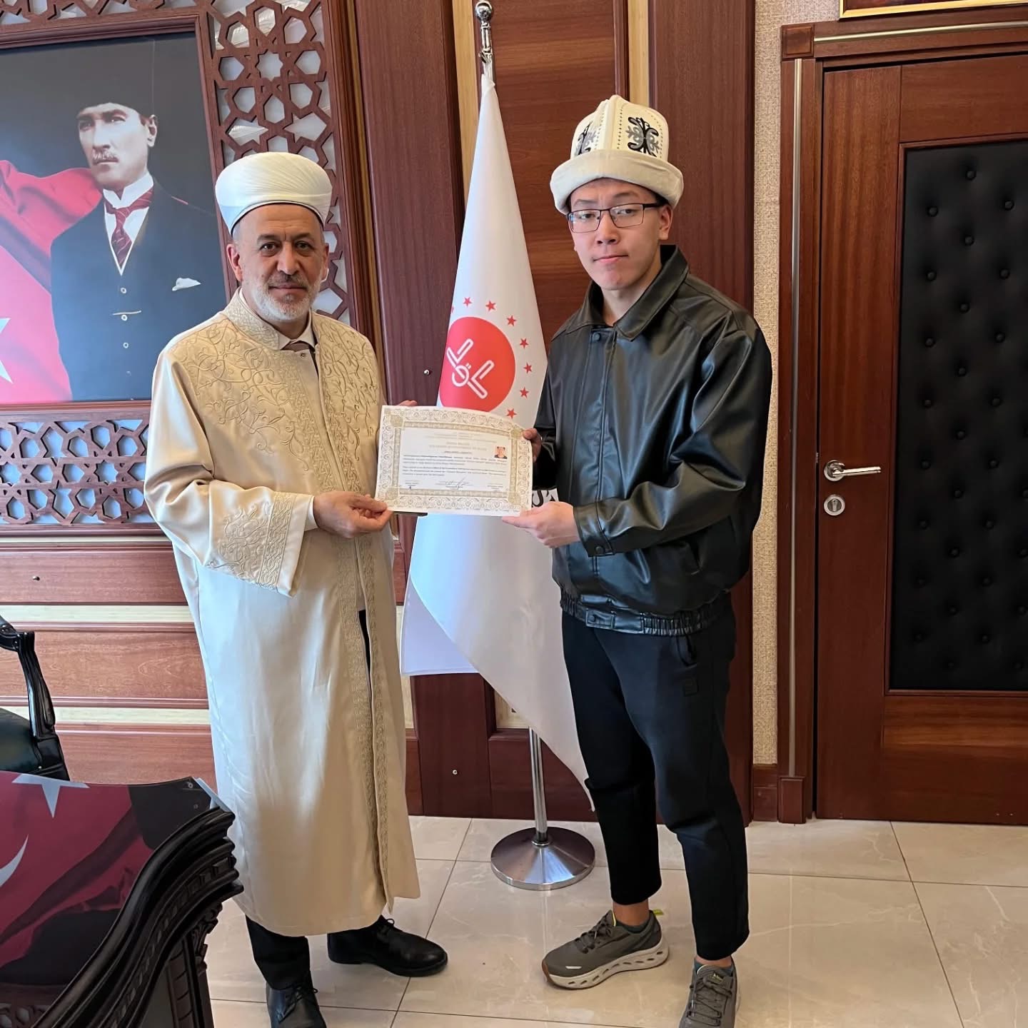 Kırgız Öğrenci Isparta’da İslam’ı Seçti, Kelime I Şehadet Getirdi (1)