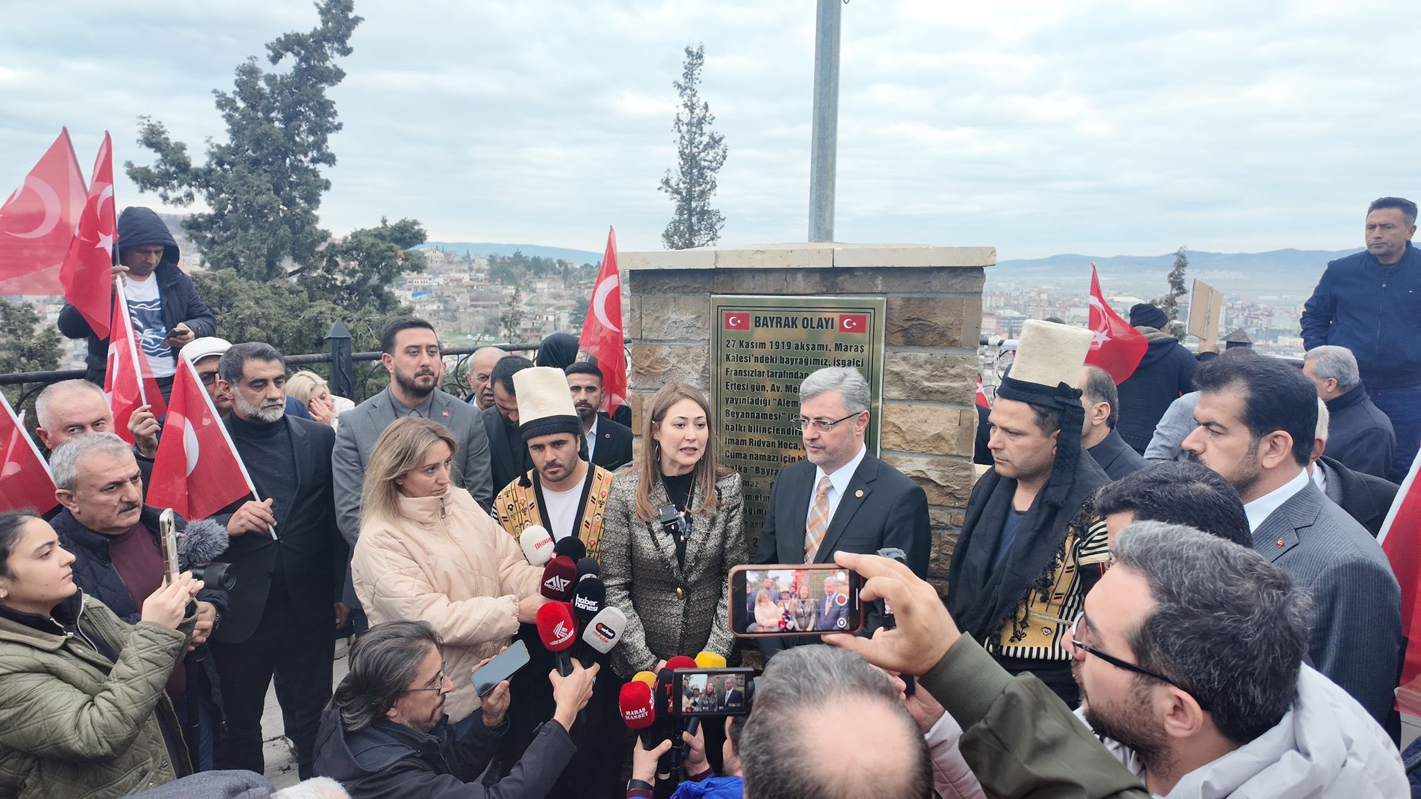 Mhp Kahramanmaraş Teşkilatı 6 Şubat’ın 3. Yılında Kaleye Yürüdü (3)