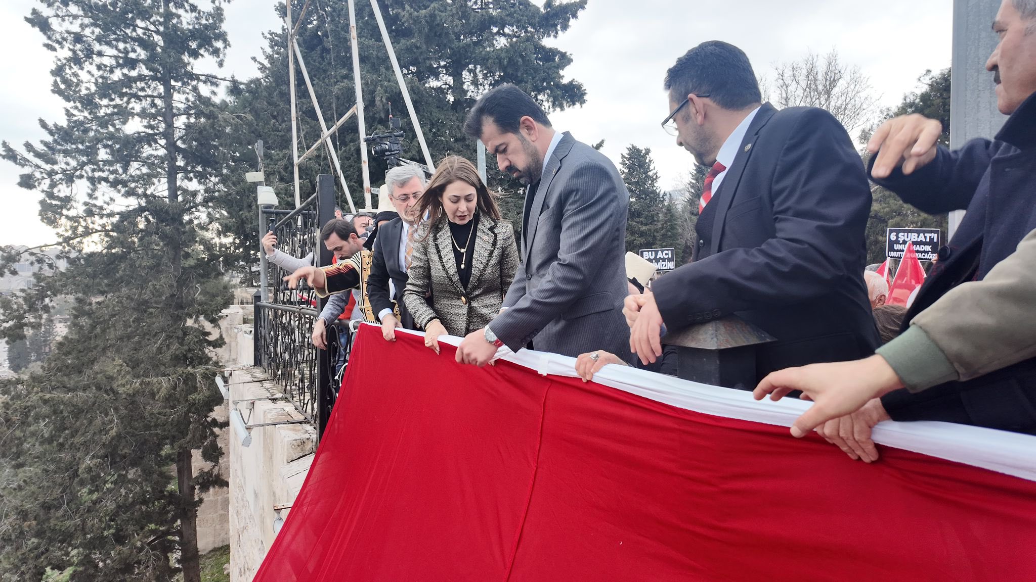 Mhp Kahramanmaraş Teşkilatı 6 Şubat’ın 3. Yılında Kaleye Yürüdü (4)
