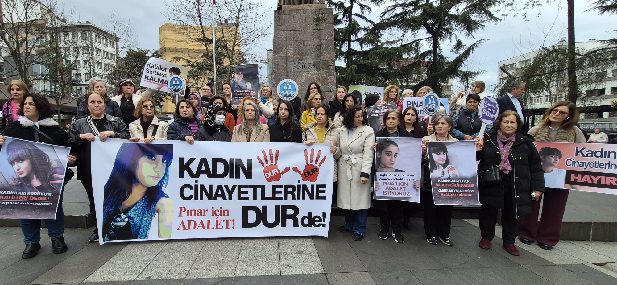 Ormanlık Alanda Öldürülen Kadın İçin Kahramanmaraş Caddesi’nde Adalet Yürüyüşü (1)