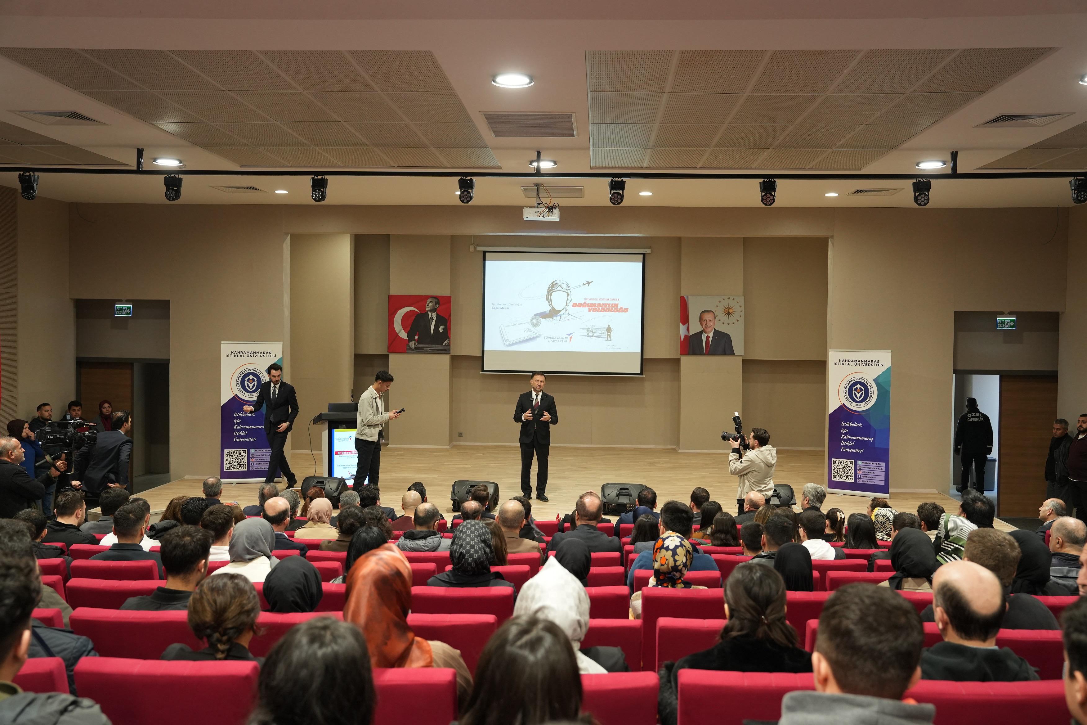 Tusaş Genel Müdürü Mehmet Demiroğlu Kahramanmaraş’ta Gençlerle Buluştu. Beşinci Ve Altıncı Nesil Uçak Projelerine Dair Kritik Mesajlar Verdi (2)