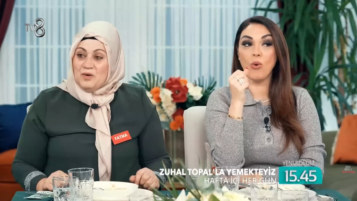 Zuhal Topal'la Yemekteyiz Fatma İpekoğlu Kimdir Aslen Nereli (2)