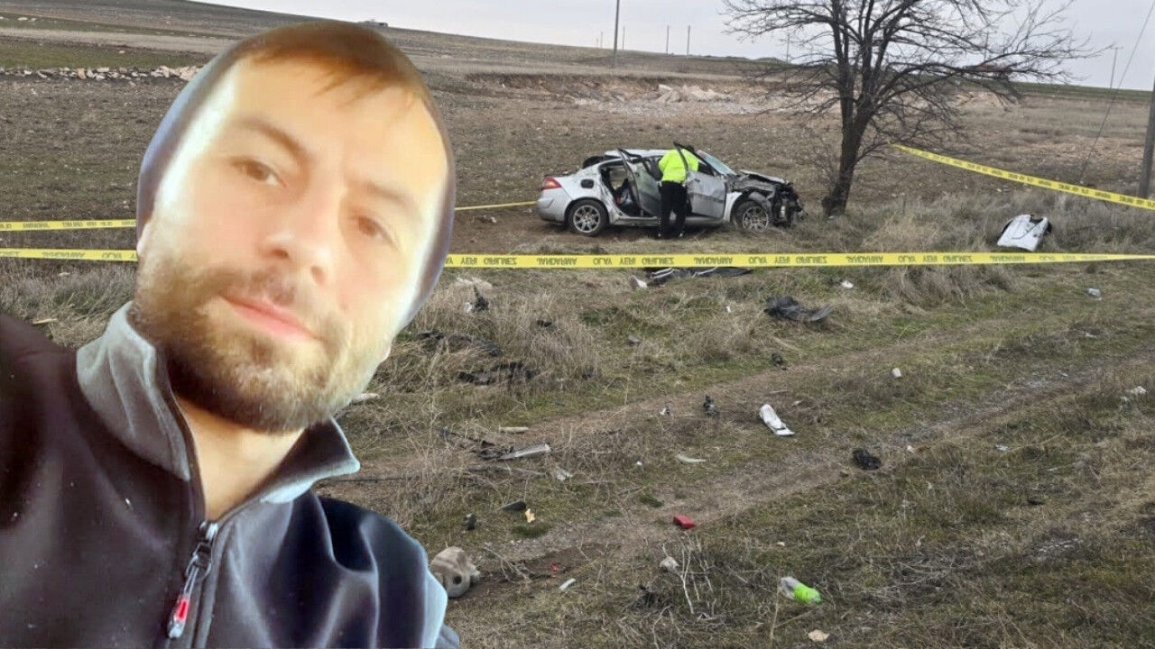 Bayram yolunda facia baba öldü anne ve çocuklar yaralandı