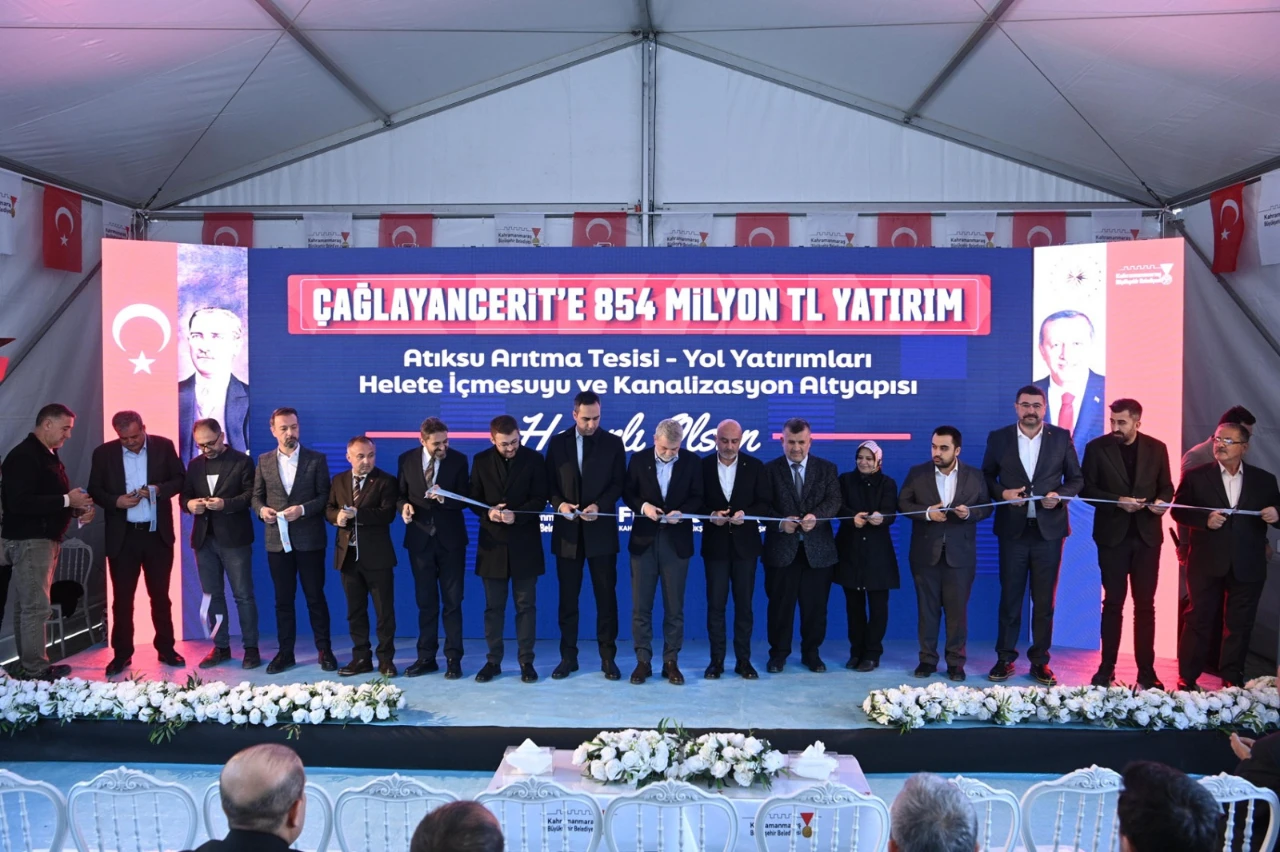 Çağlayancerit'te 282 Milyon Tl'lik Dev Tesis Açıldı! (4)