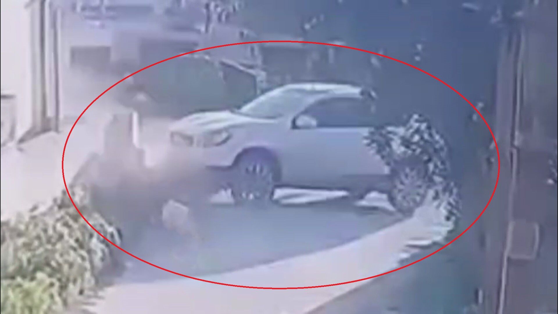 Hatay'da Motosiklet Sürücüsünün Öldüğü Kaza Anı Kamerada (1)