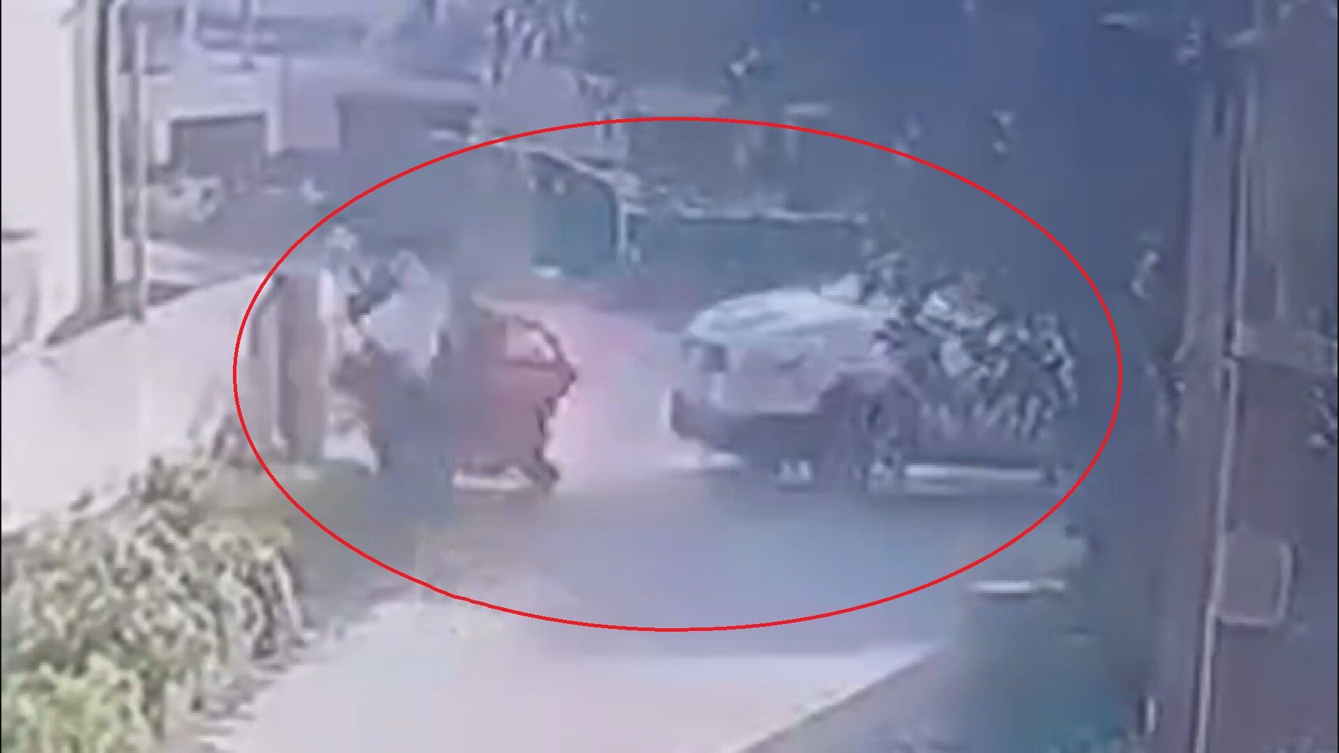 Hatay'da Motosiklet Sürücüsünün Öldüğü Kaza Anı Kamerada (3)