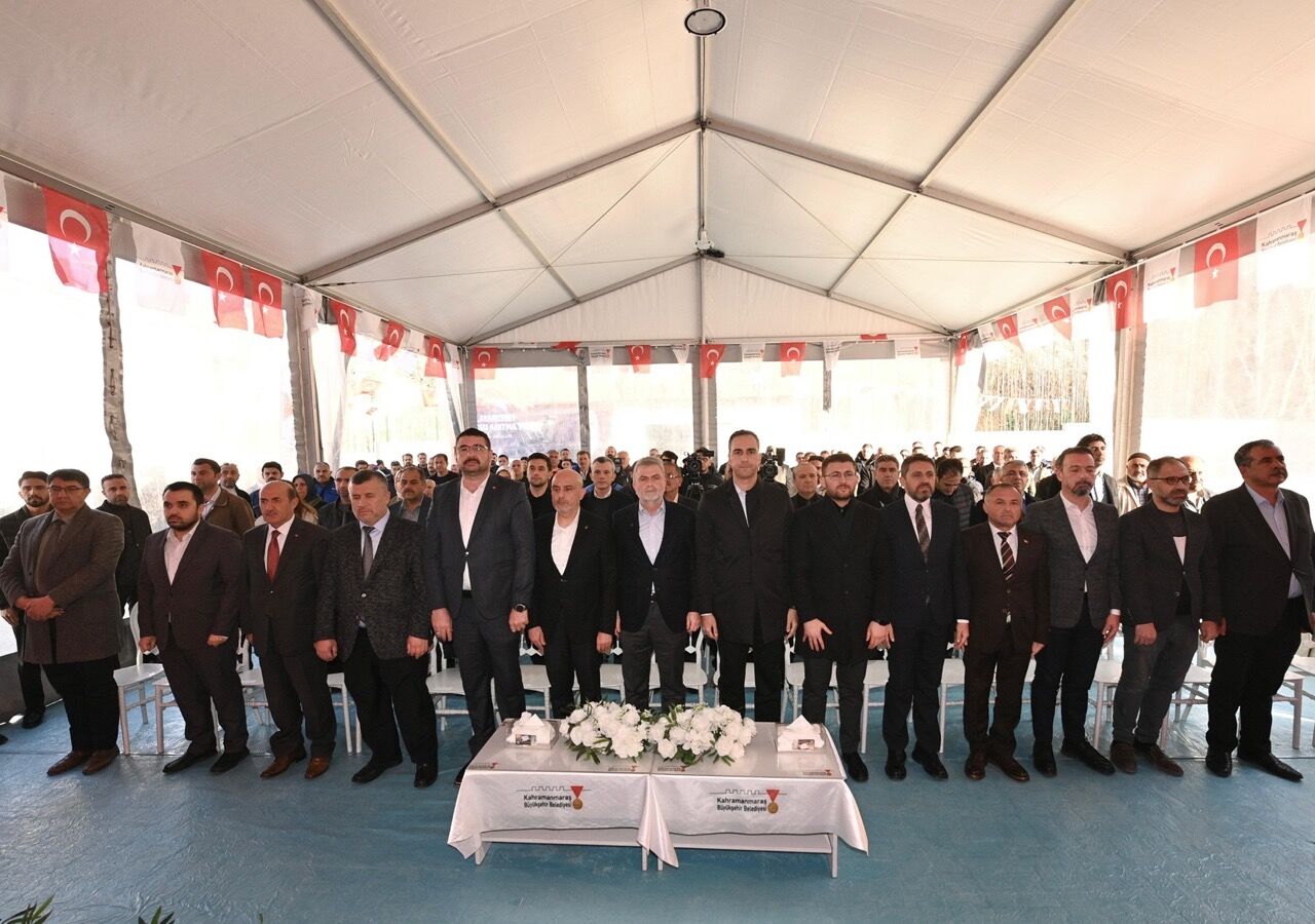 Kahramanmaraş Çağlayancerit’te 854 Milyon Tl’lik Yatırımın Toplu Açılışı Yapıldı Töreni (4)
