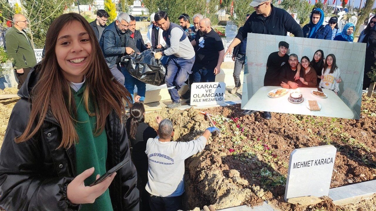 Kahramanmaraş depreminde kaybolan kızını 3 yıl sonra mezarda buldu