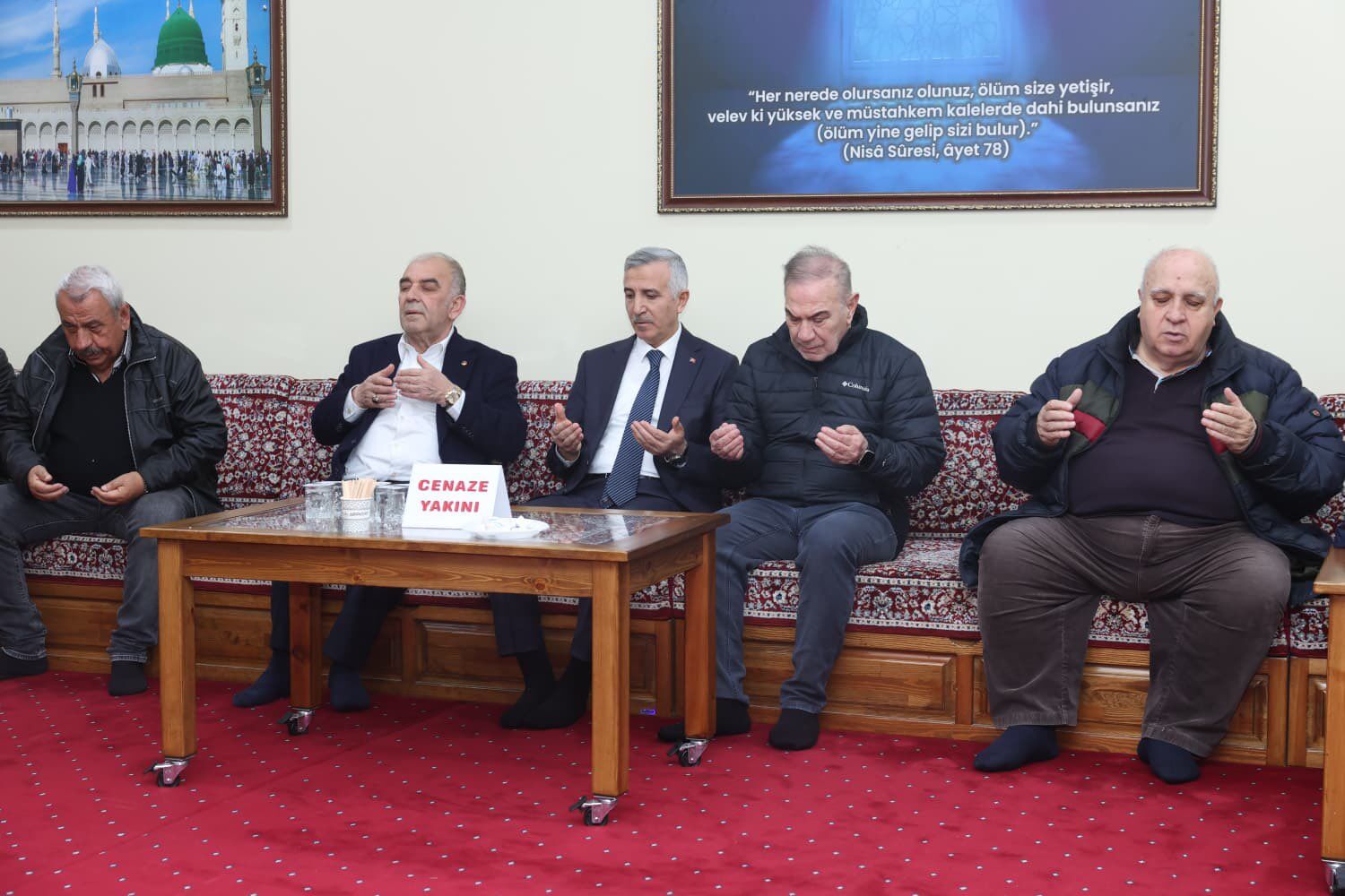 Kahramanmaraş Valisi Ünlüer’den Yüzbaşıoğlu Ailesine Taziye Ziyareti