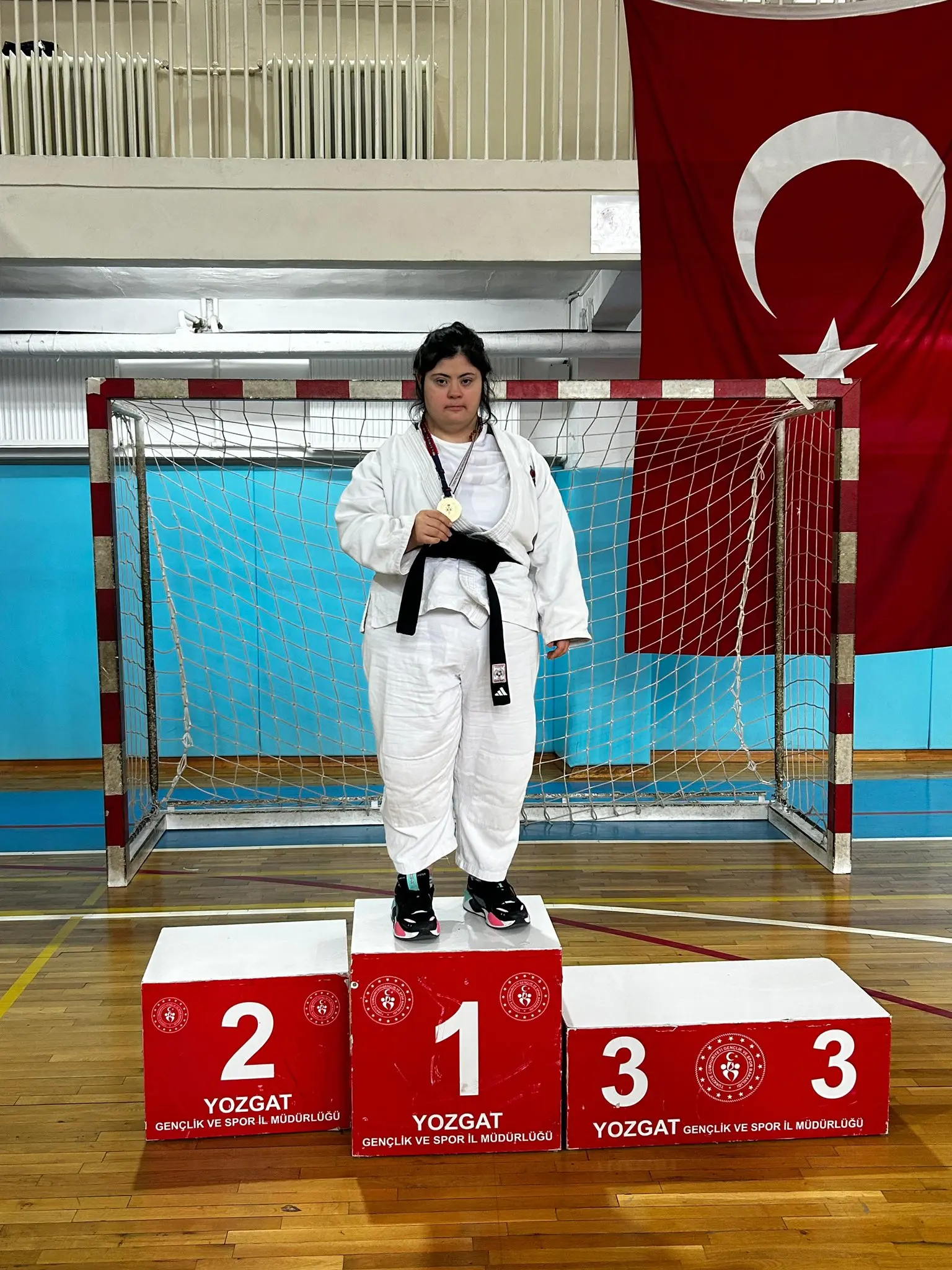 Kahramanmaraş'ın Altın Kızı! Zeynep Sude Bilginer Judoda Türkiye Şampiyonu Oldu (2)