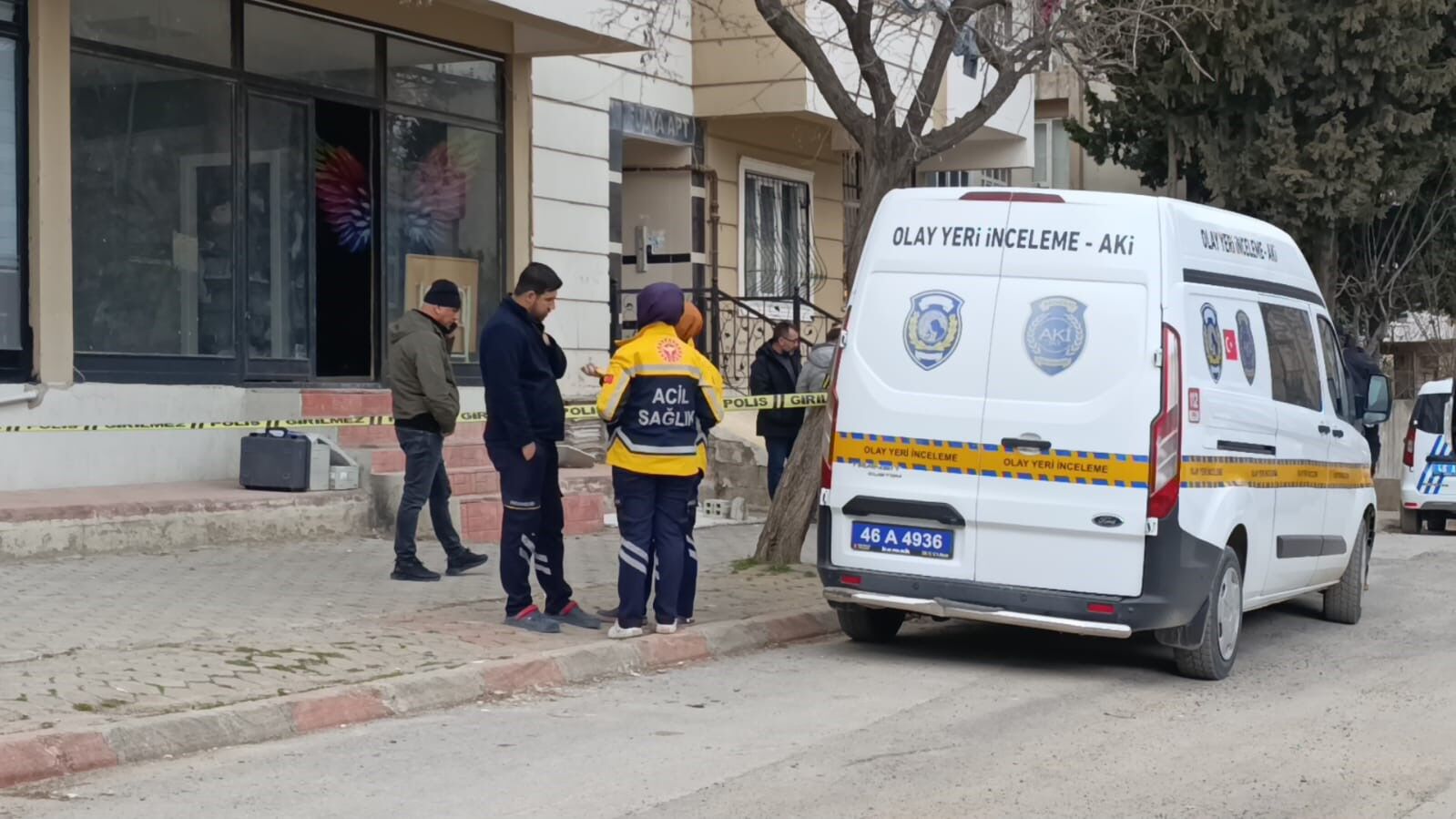 Kahramanmaraş'ta 1 Kişi Iş Yerinde Silahla Vurulmuş Halde Bulundu (1)