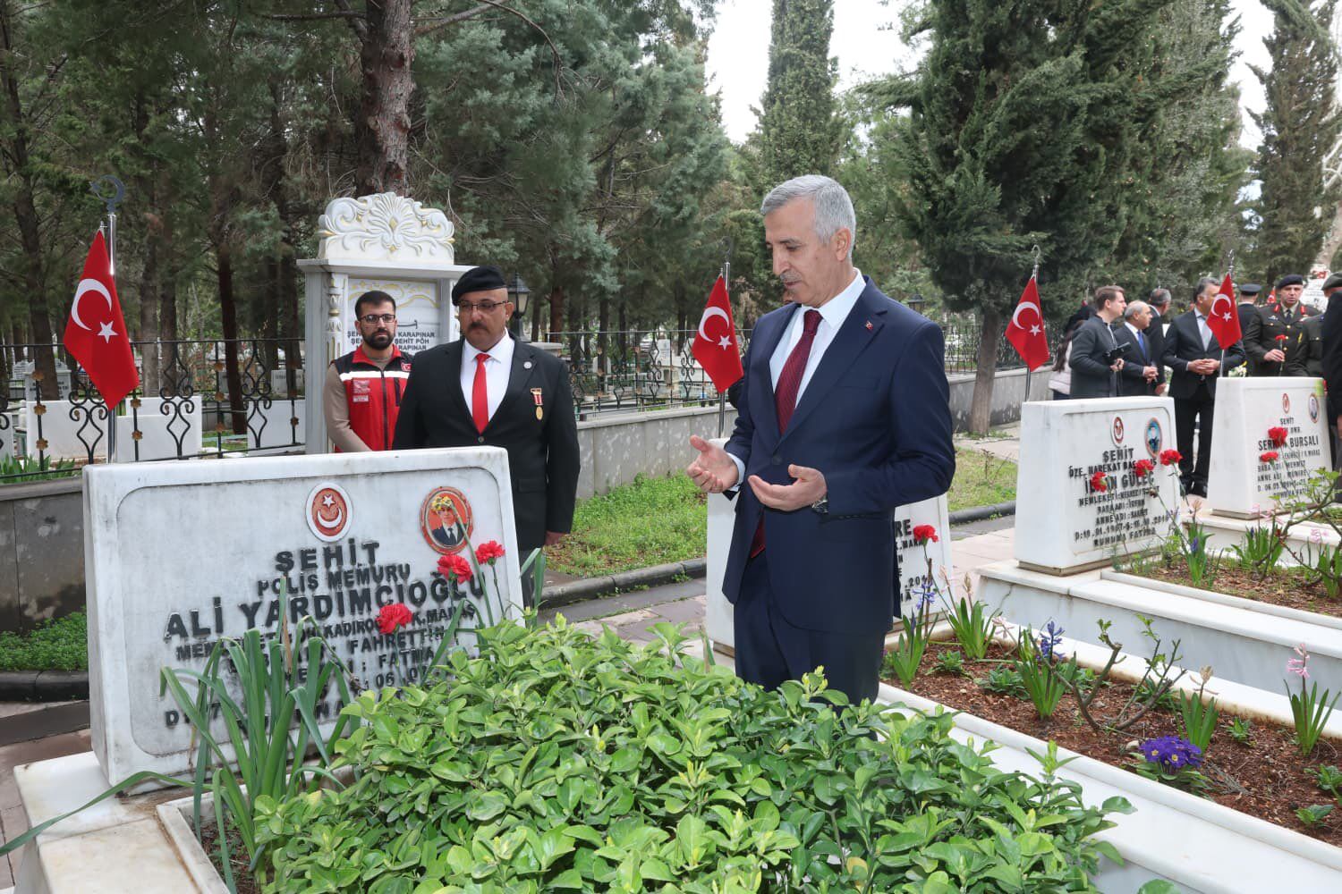 Kahramanmaraş’ta 18 Mart Töreni Şehitlerimiz Dualarla Anıldı (3)