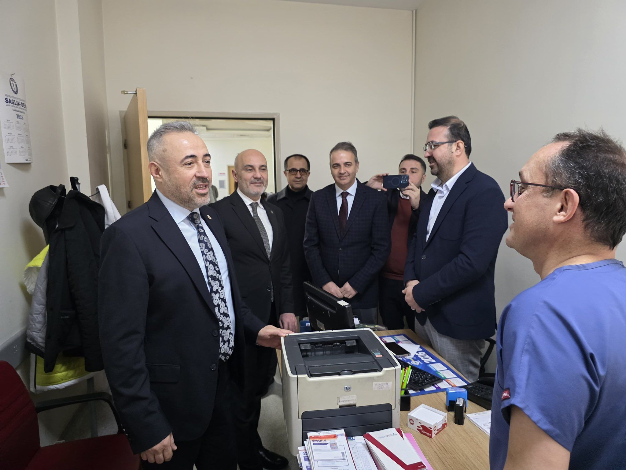 Kahramanmaraş’ta Ak Parti Heyeti Sağlık Çalışanlarını Ziyaret Etti3