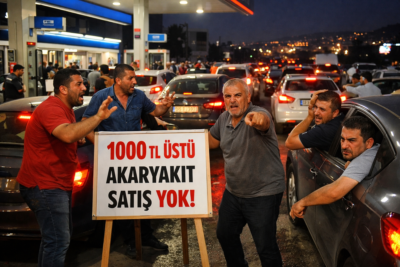Kahramanmaraş’ta Akaryakıt İstasyonları Depo Doldurmaya İzin Vermiyor: 1.000 TL Sınırı