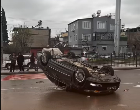 Kahramanmaraş’ta Alkollü Sürücü Zincirleme Kazaya Neden Oldu