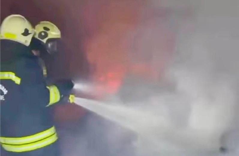 Kahramanmaraş’ta Çiftlik Yangını Alarmı Maddi Hasar Ağır (2)