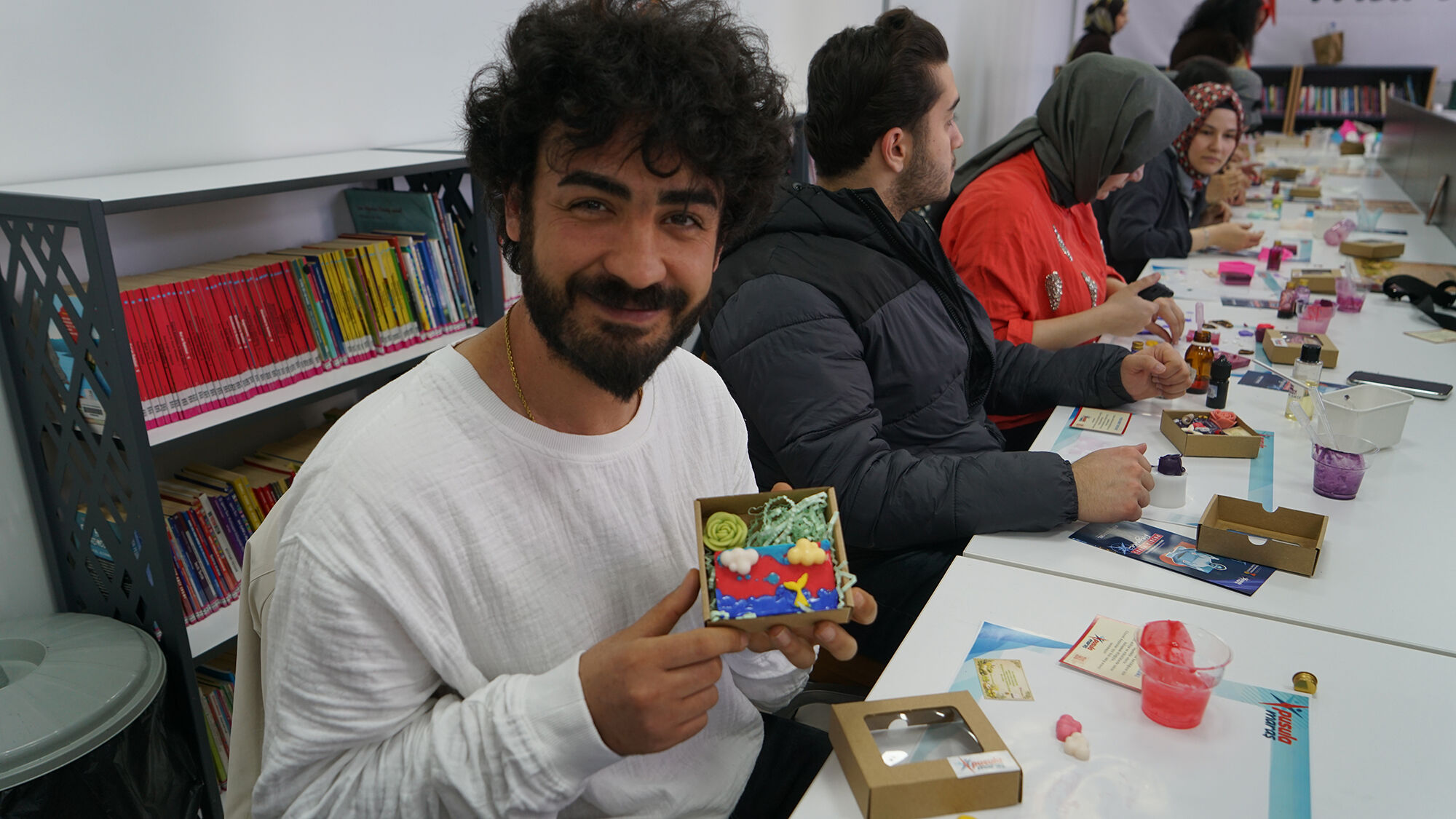 Kahramanmaraş’ta Gençler Doğal Sabun Atölyesinde Yaratıcılıklarını Konuşturdu (2)