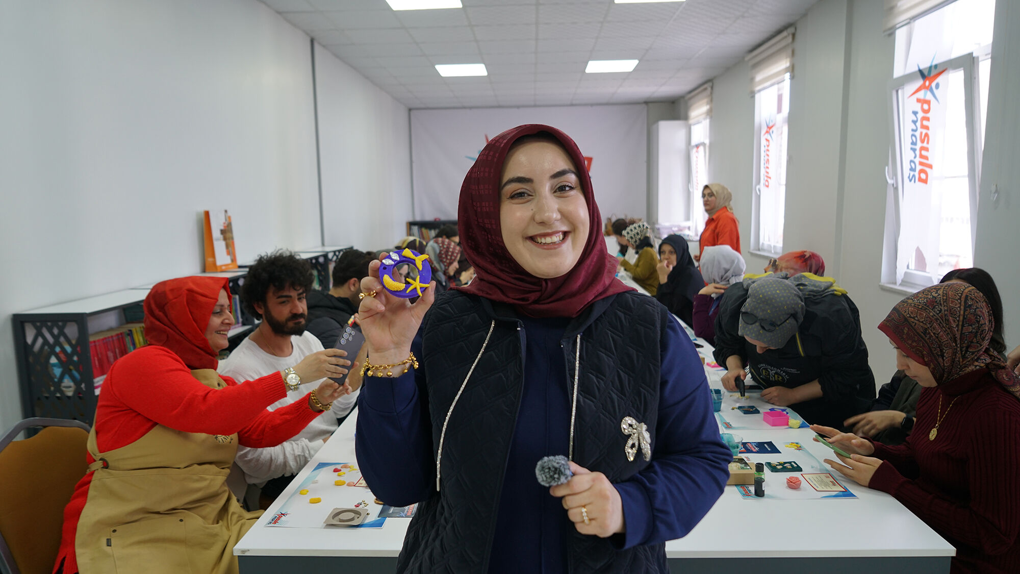 Kahramanmaraş’ta Gençler Doğal Sabun Atölyesinde Yaratıcılıklarını Konuşturdu (4)