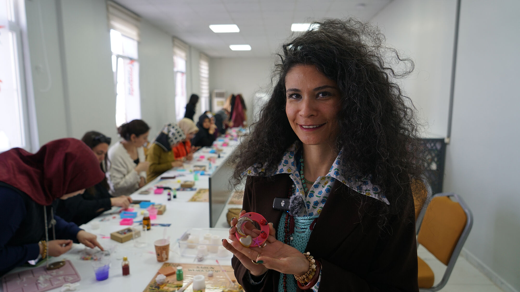 Kahramanmaraş’ta Gençler Doğal Sabun Atölyesinde Yaratıcılıklarını Konuşturdu (5)