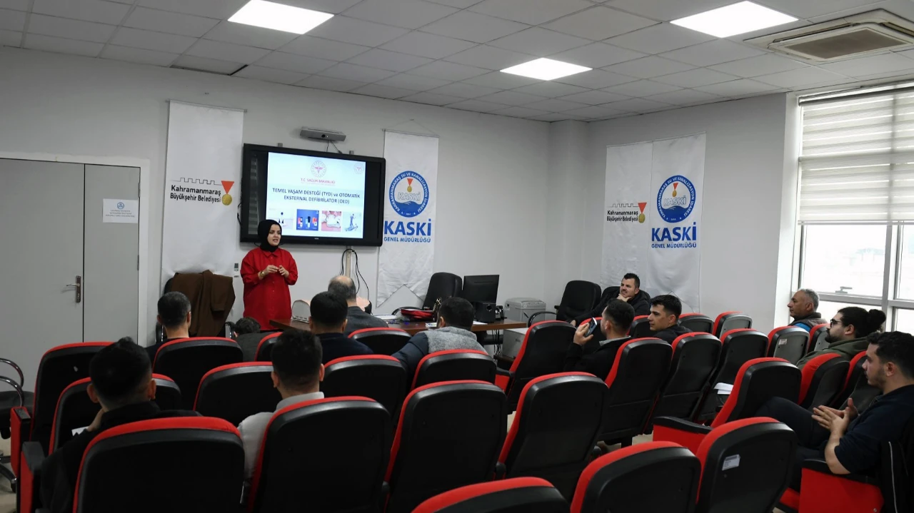 Kahramanmaraş’ta Hayat Kurtaran Eğitim! Kaski̇ Personeli Acil Durumlara Hazır (1)