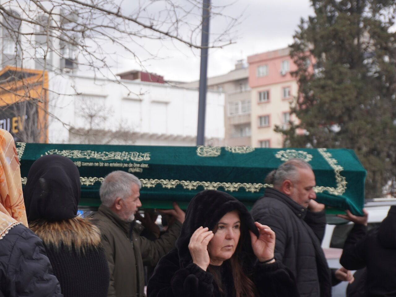 Kahramanmaraş’ta Şaziye Yüzbaşıoğlu Dualarla Uğurlandı (1)