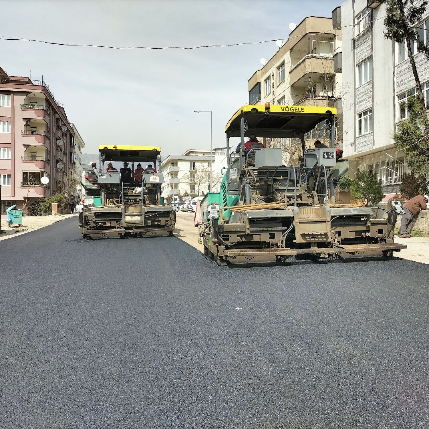 Kahramanmaraş’ta Yol Atağı Yenişehir’de Cadde Ve Sokaklar Yenileniyor (1)-1