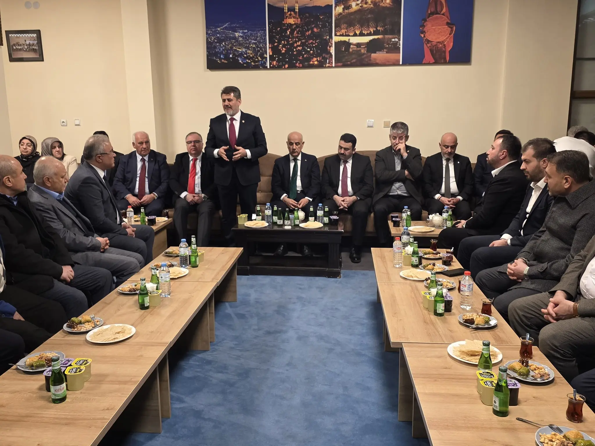 Kayseri’de Hemşehri Buluşması, Kahramanmaraşlılar Aynı Sofrada (1)