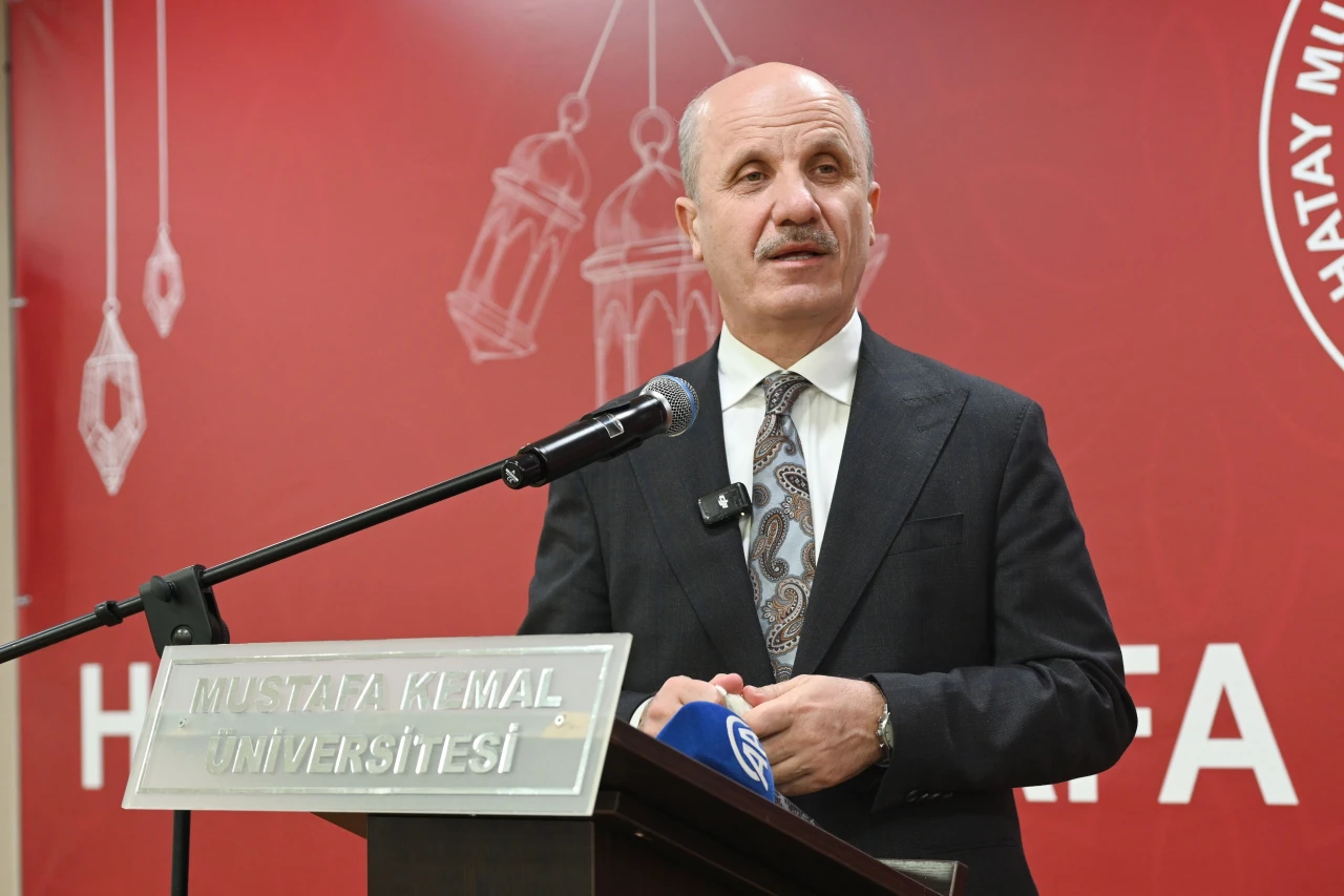 Ksü Rektörü Mahmut Ak Hatay’daki Toplantıya Katıldı (3)