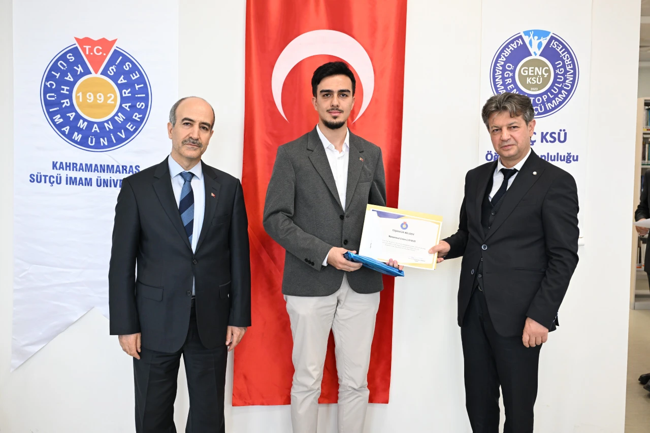 Ksü'de 62. Kütüphane Haftası Kutlandı! Kitap Ödülleri Verildi2