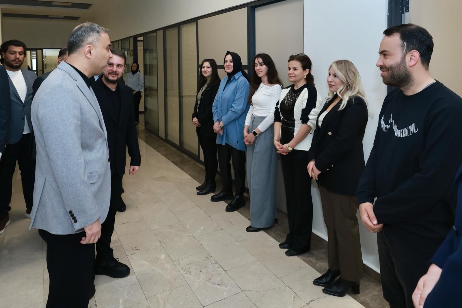 Onikişubat Belediye Başkanı Hanifi Toptaş Belediye Personeliyle Bayramlaştı (2)