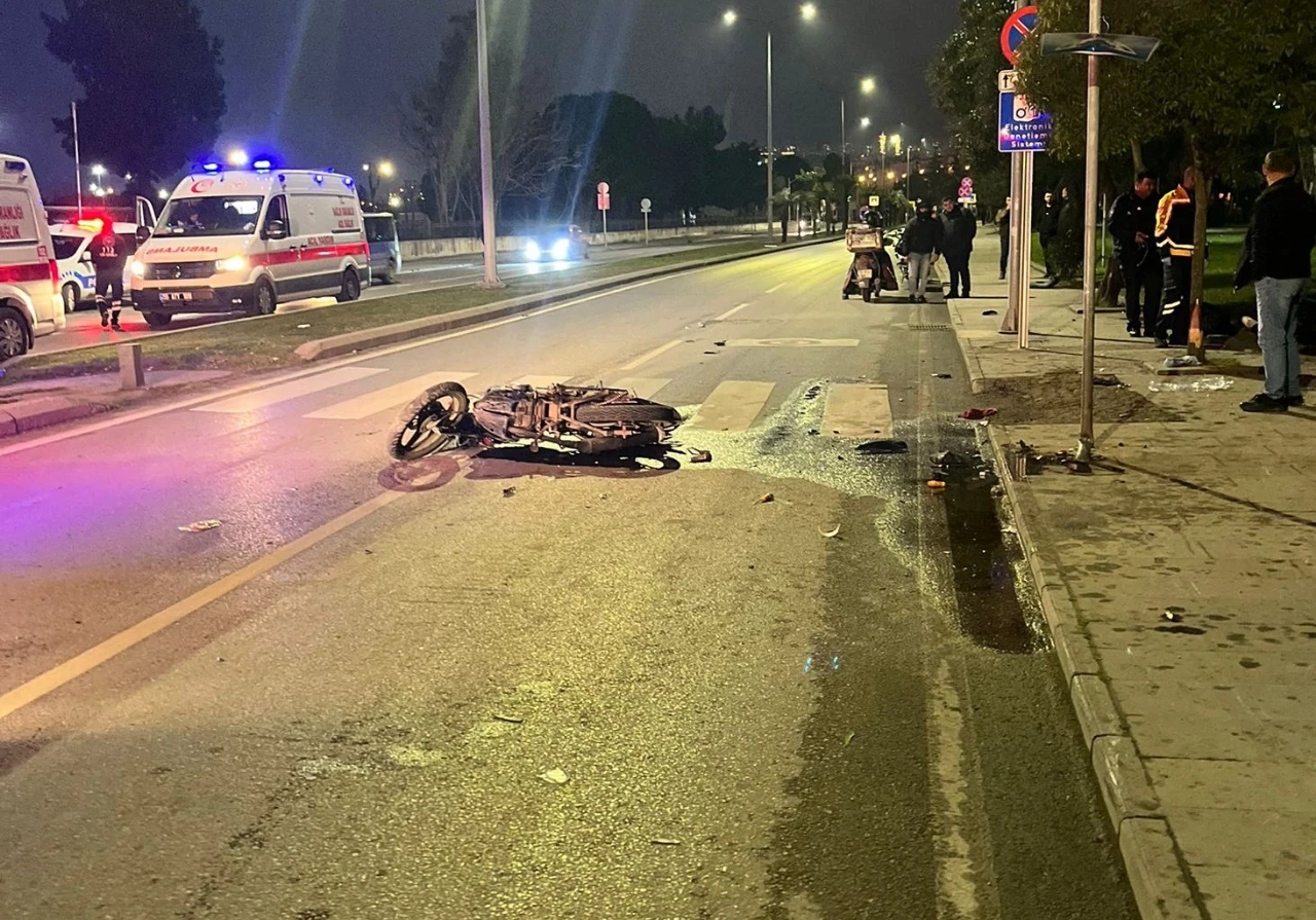 Samsun'da Motosiklet Kazası 1 Kişi Hayatını Kaybetti Sürücü Tutuklandı (6)