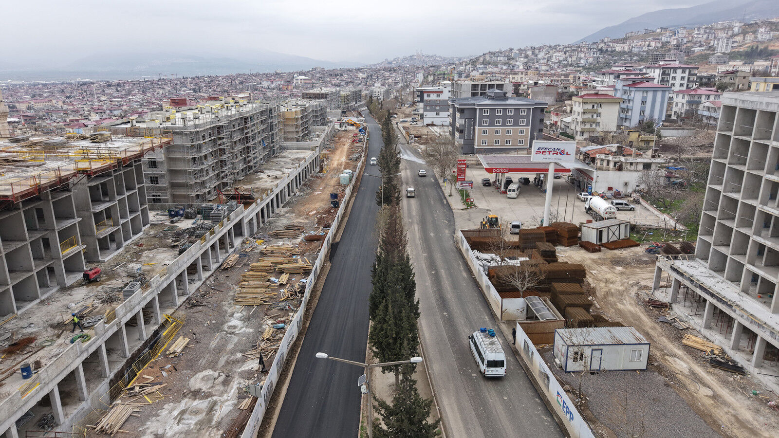 Sürücüler Bayramda Bayram Edecek Büyükşehir, Doğukent’in Yolunu Yeniledi (2)