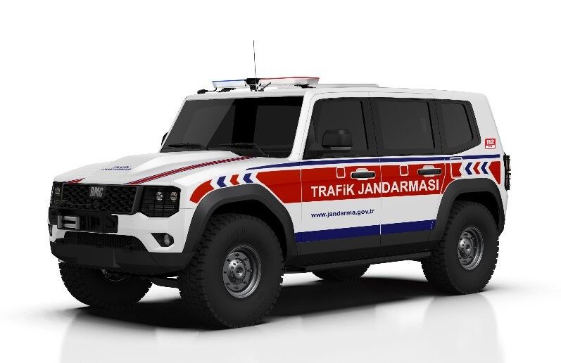 Türkiye’nin Ilk Yerli Ve Milli Doğuştan Zırhlı Aracı Olan Tulga 4X4 Göreve Başladı (1)