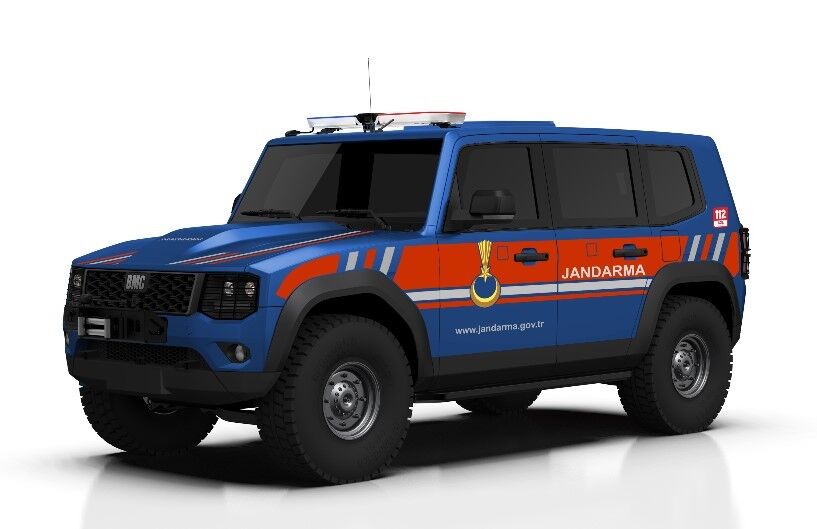Türkiye’nin Ilk Yerli Ve Milli Doğuştan Zırhlı Aracı Olan Tulga 4X4 Göreve Başladı (2)