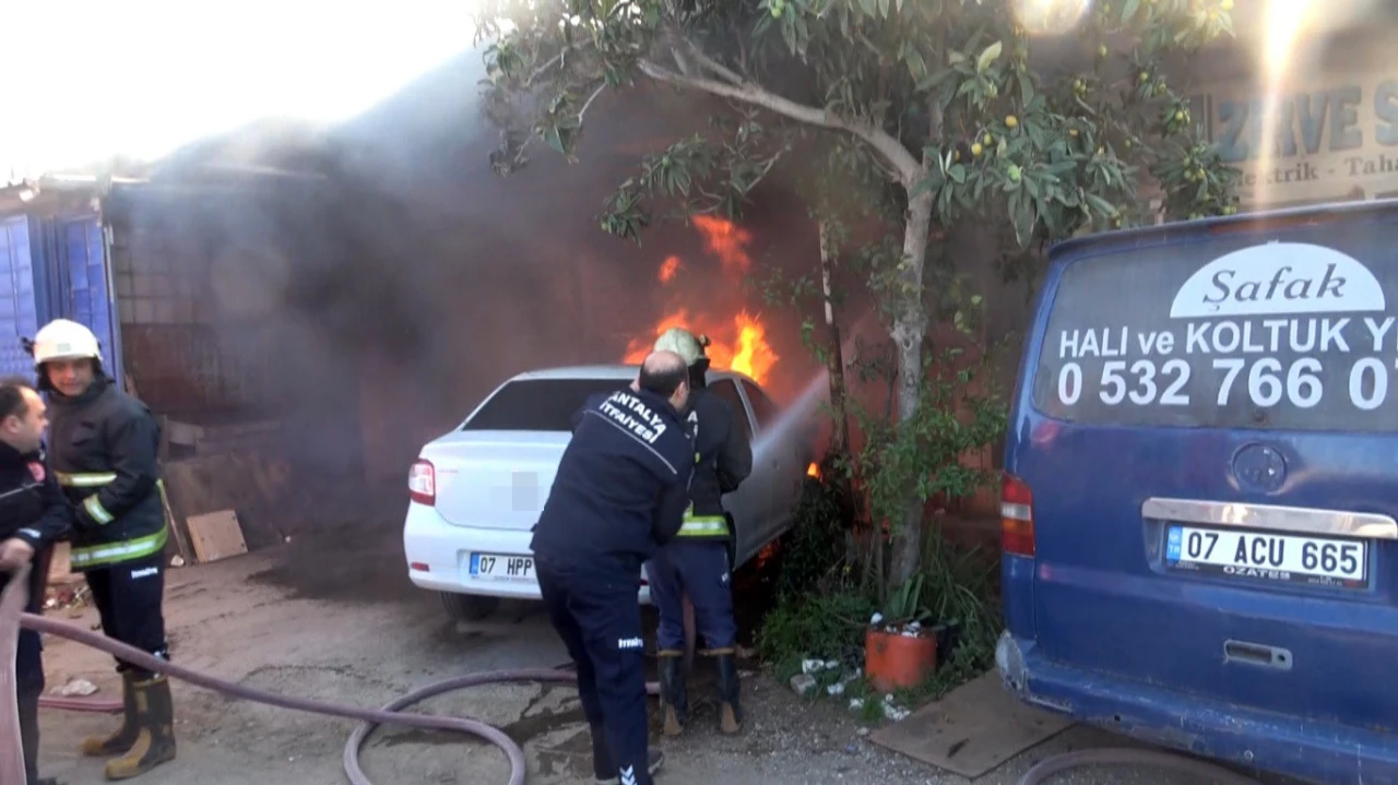 15 Gün Önce Taşındığı Tamirhanesi Küle Döndü (6)
