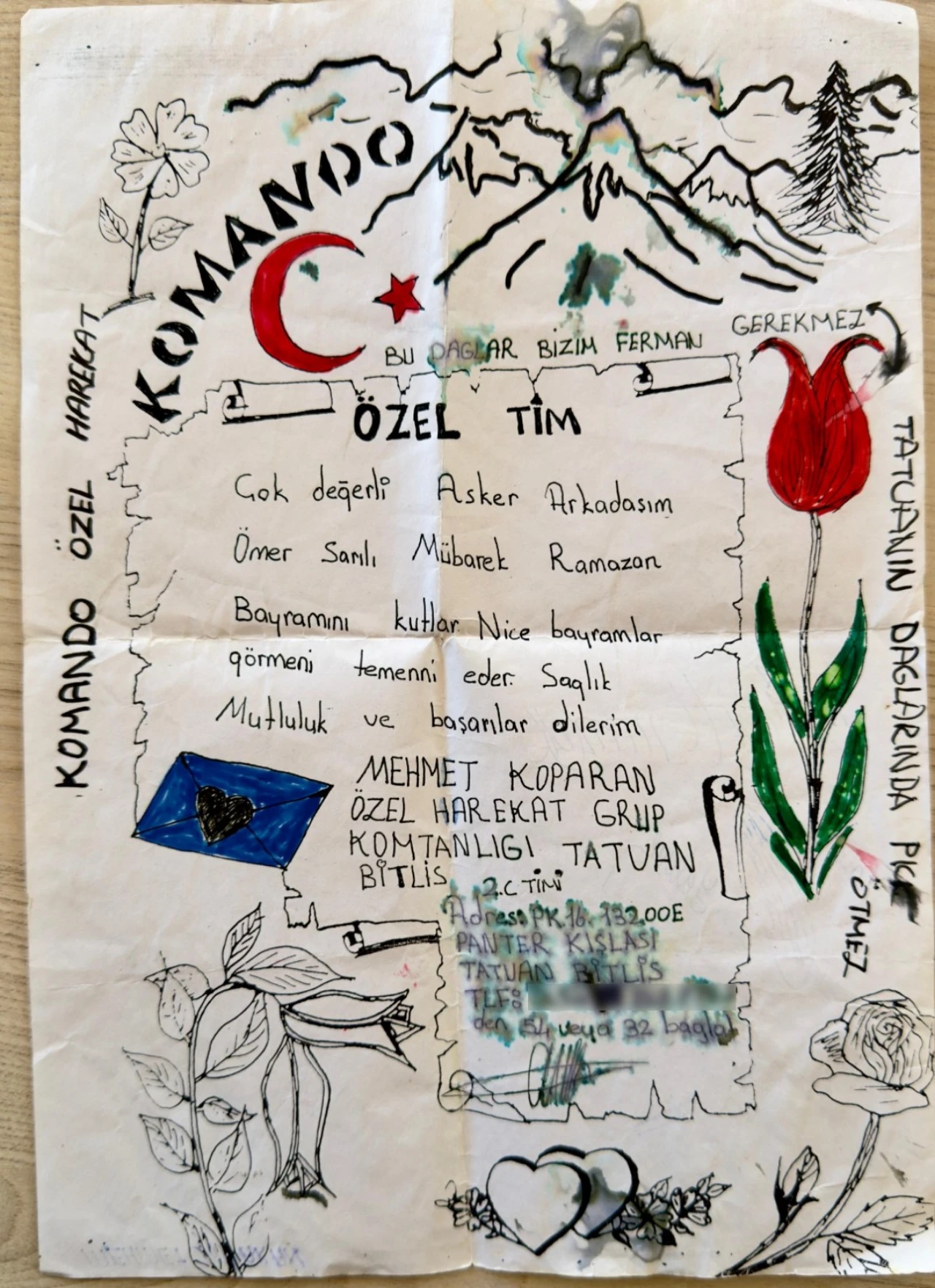 30 Yıl Saklanan Şehit Mektupları Ilk Kez Ortaya Çıktı! (9)