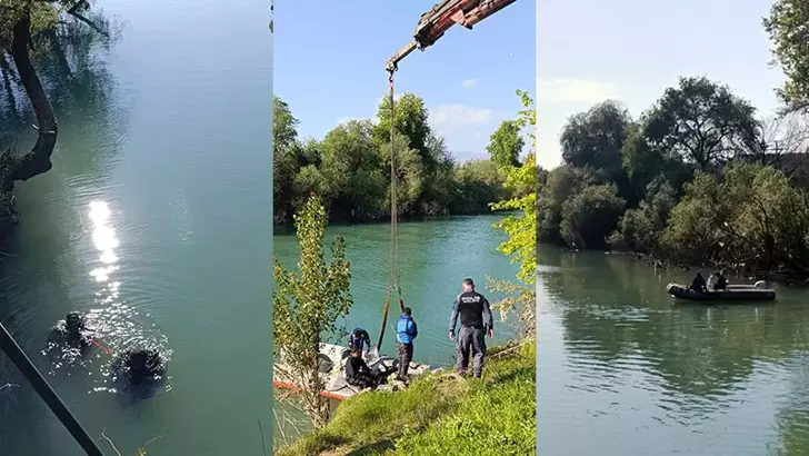 8 gündür kayıp olan zabıta hem karada hem ırmakta aranıyor