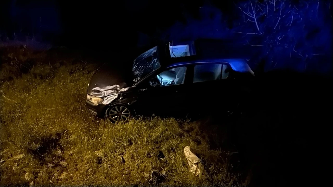 Antalya Gazipaşa’da Otomobil 7 Metreden Düştü! Alkollü Sürücü Kurtuldu (4)