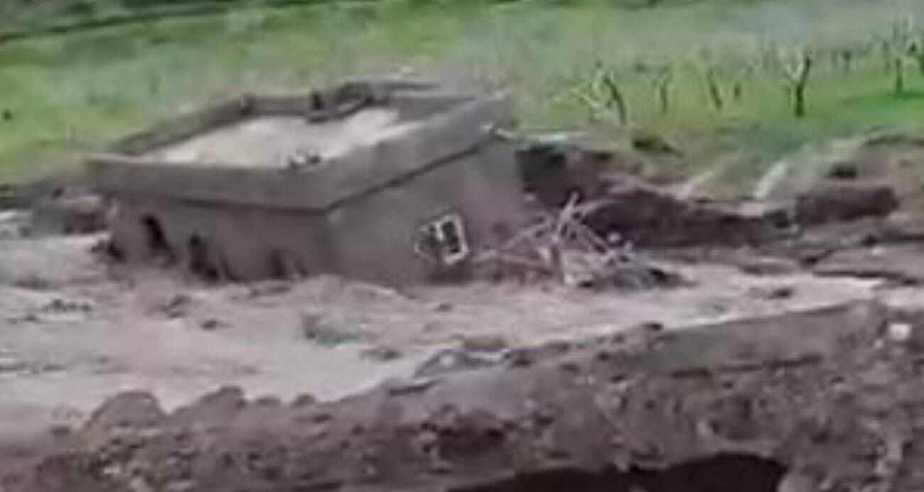 Araçlar Sel Sularında Kayboldu, Onlarca Hayvan Telef Oldu