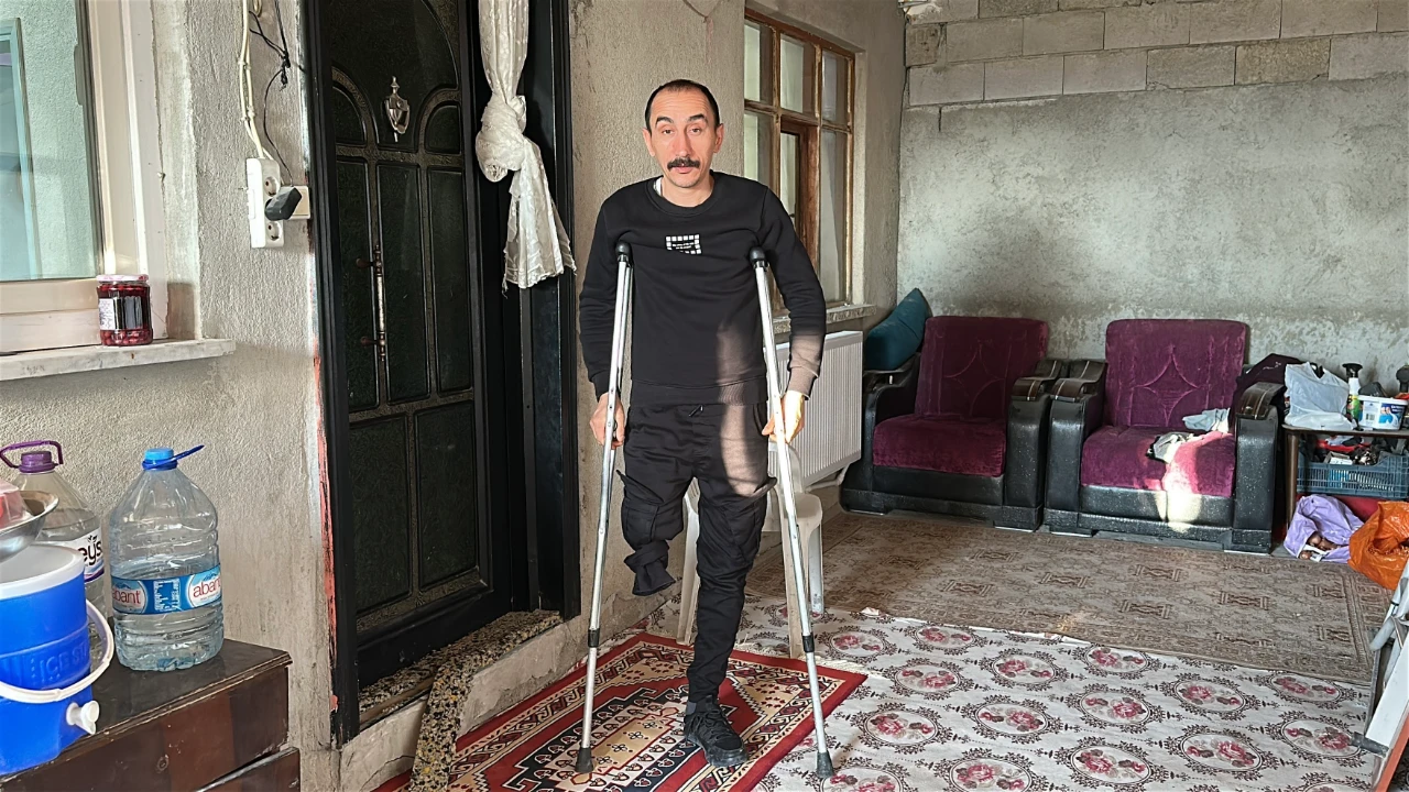 Burdur’da Duygulandıran Hikâye! Kızı Için Ayağa Kalktı Protez Bacağına Kavuştu (2)